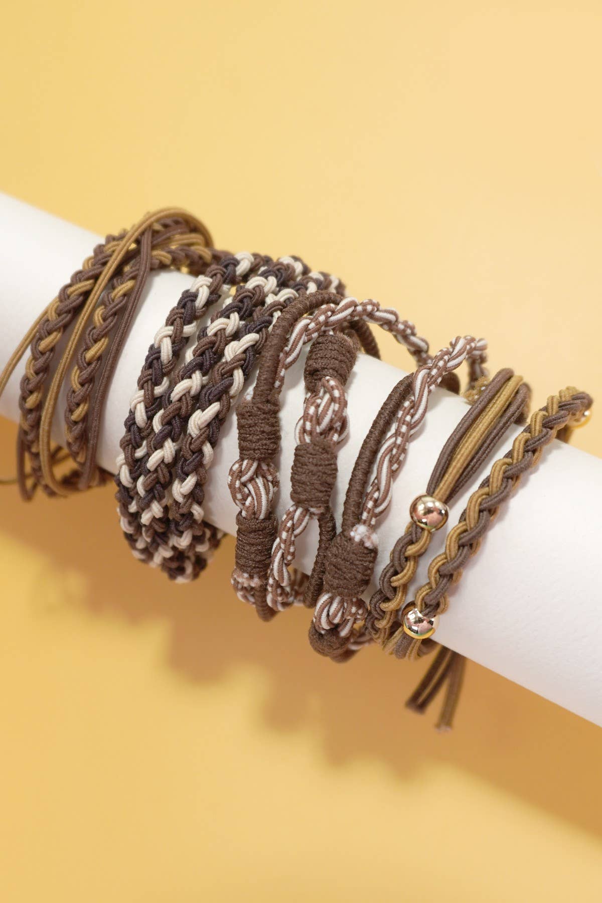 BOHO DUAL FUNCTION KNOT BRACELET HAIR TIES