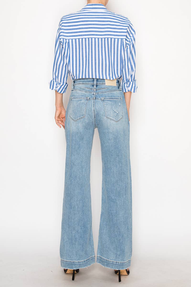CORSET HIGH RISE MODERN WIDE JEANS
