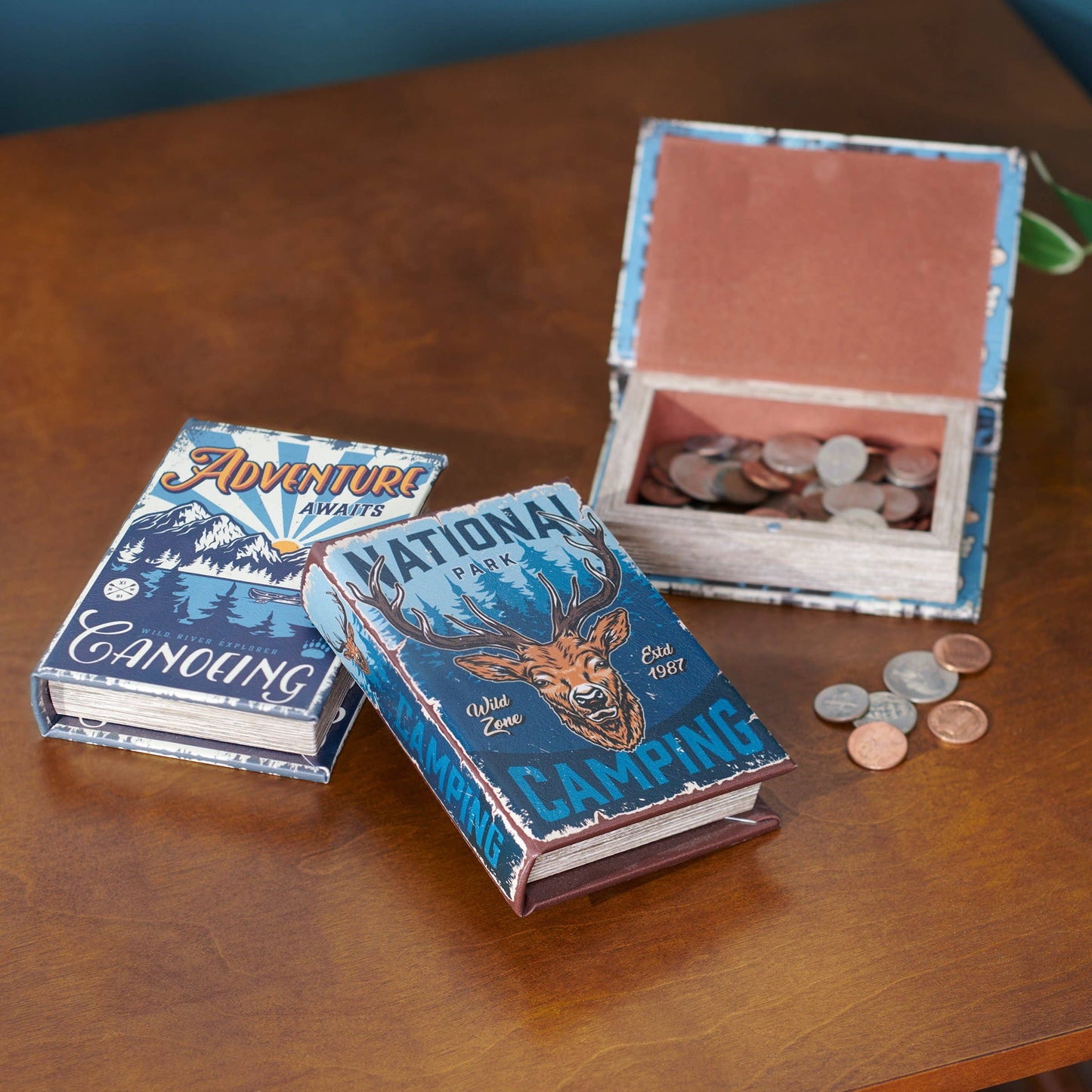 Adventure Awaits Canoeing Book Box