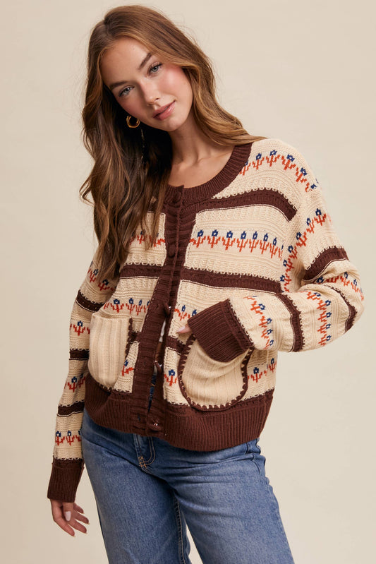 Rustic Knit Cardigan
