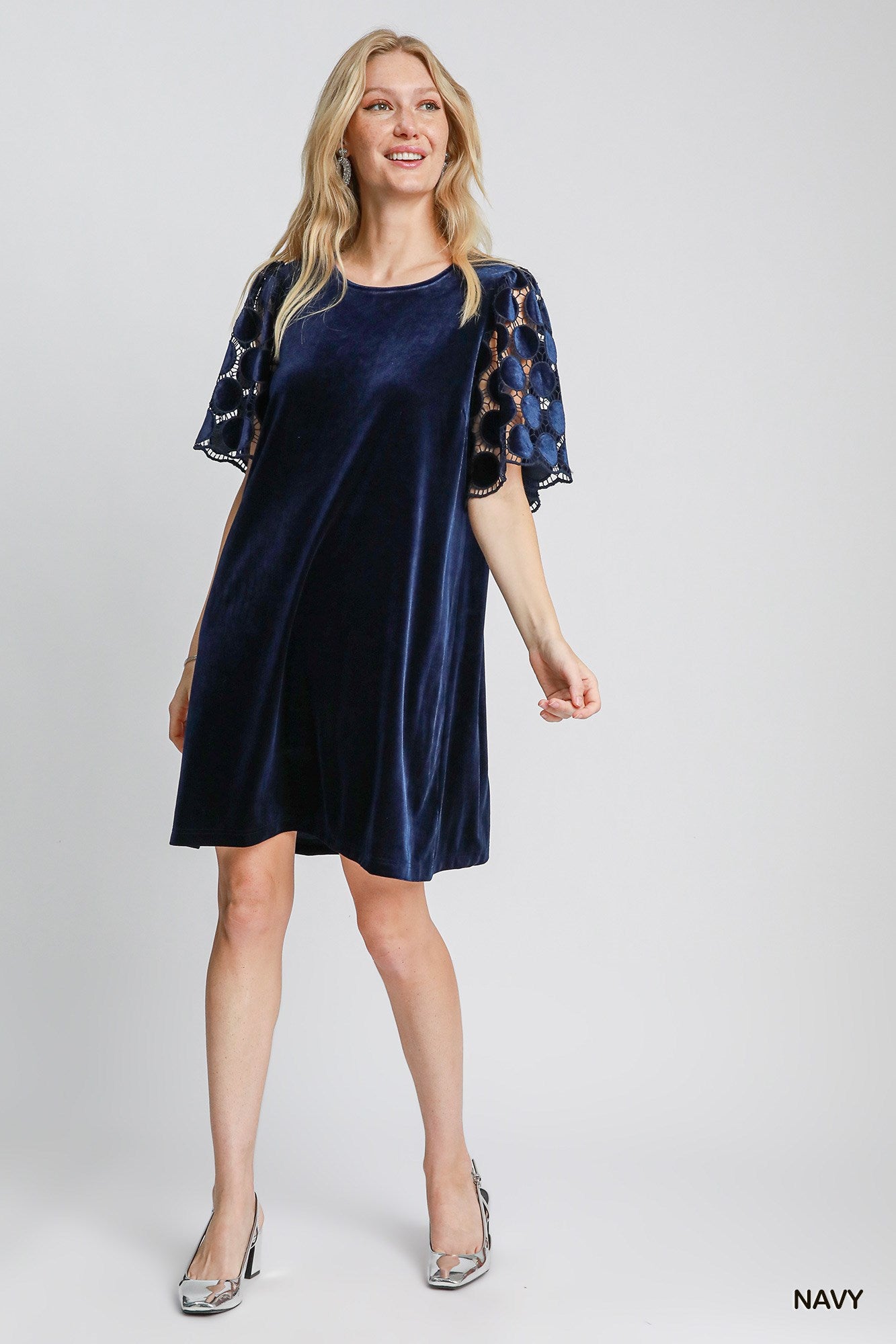 Velvet Shift Dress