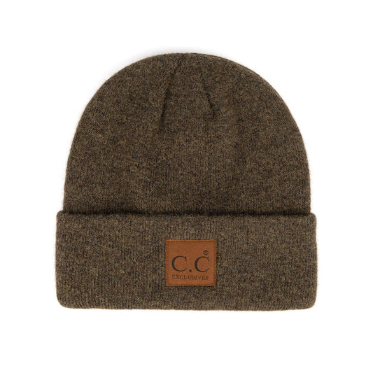 CC Beanie Heather Knit Basic