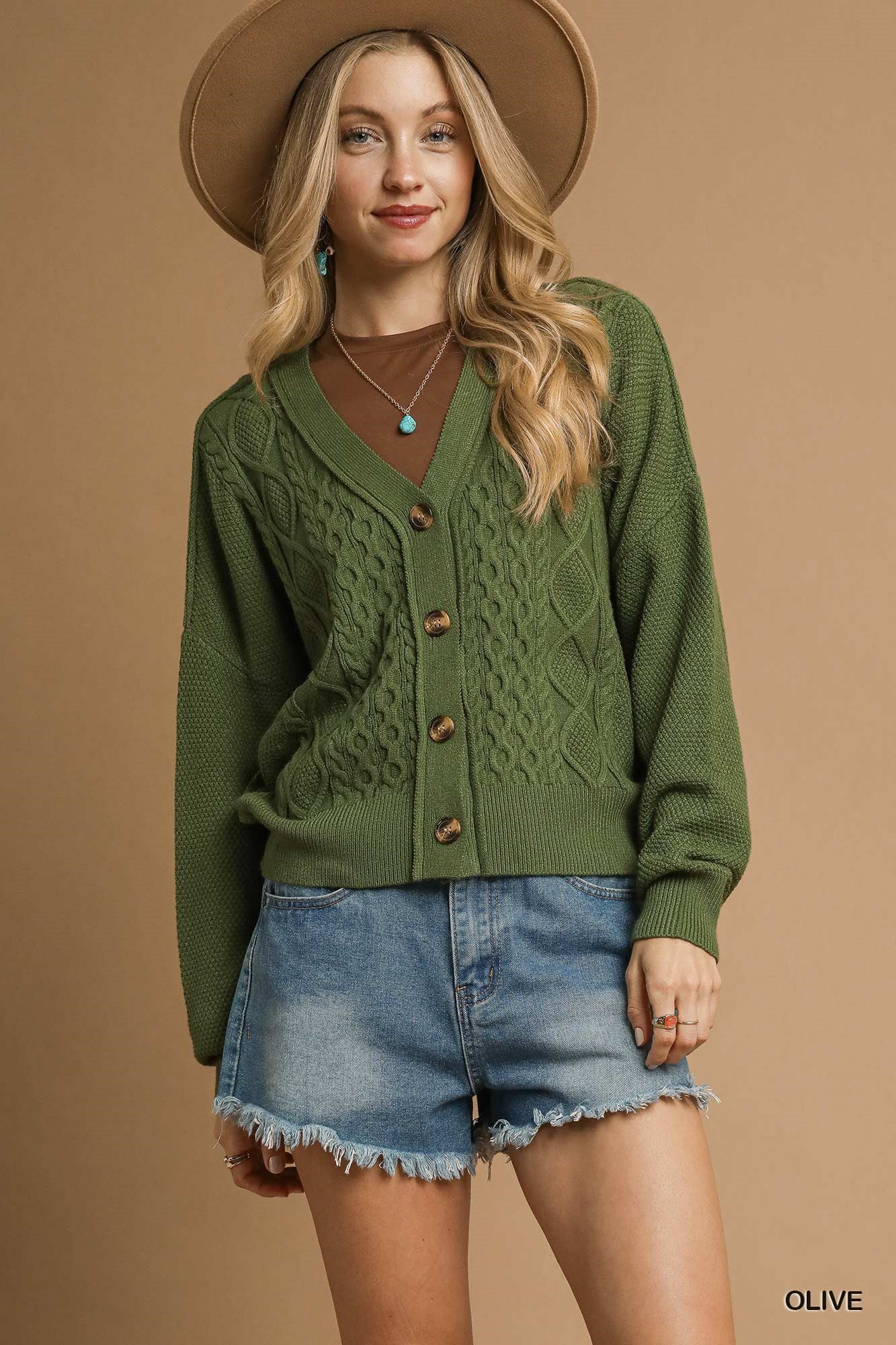 Cable Knit Cardigan