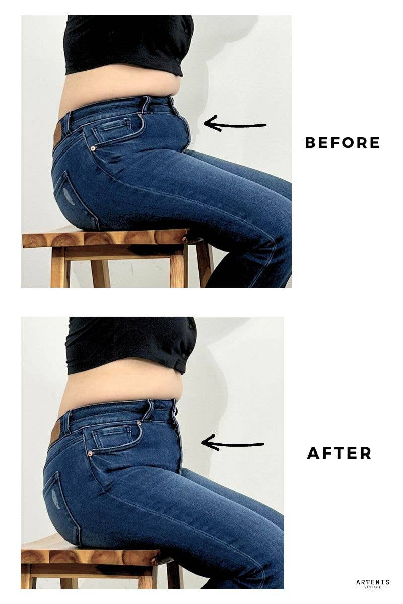 CORSET HIGH RISE MODERN WIDE JEANS