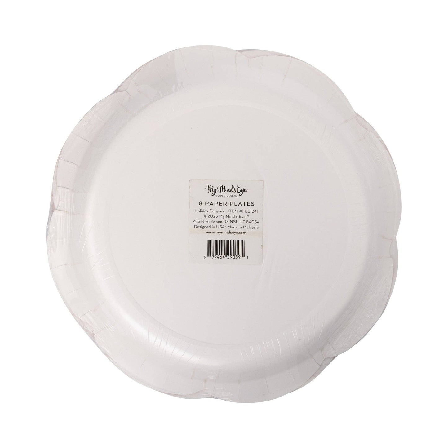 Puppies Pattern Plate