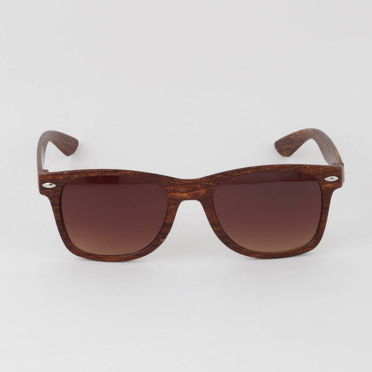 Wood Pattern Sunglasses
