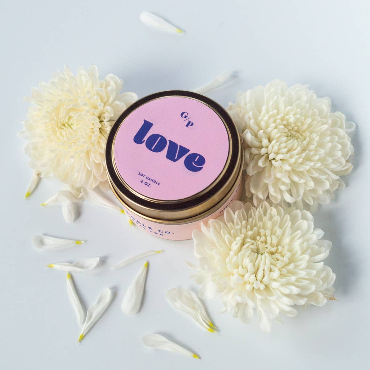 Love 4 oz. Candle Tin