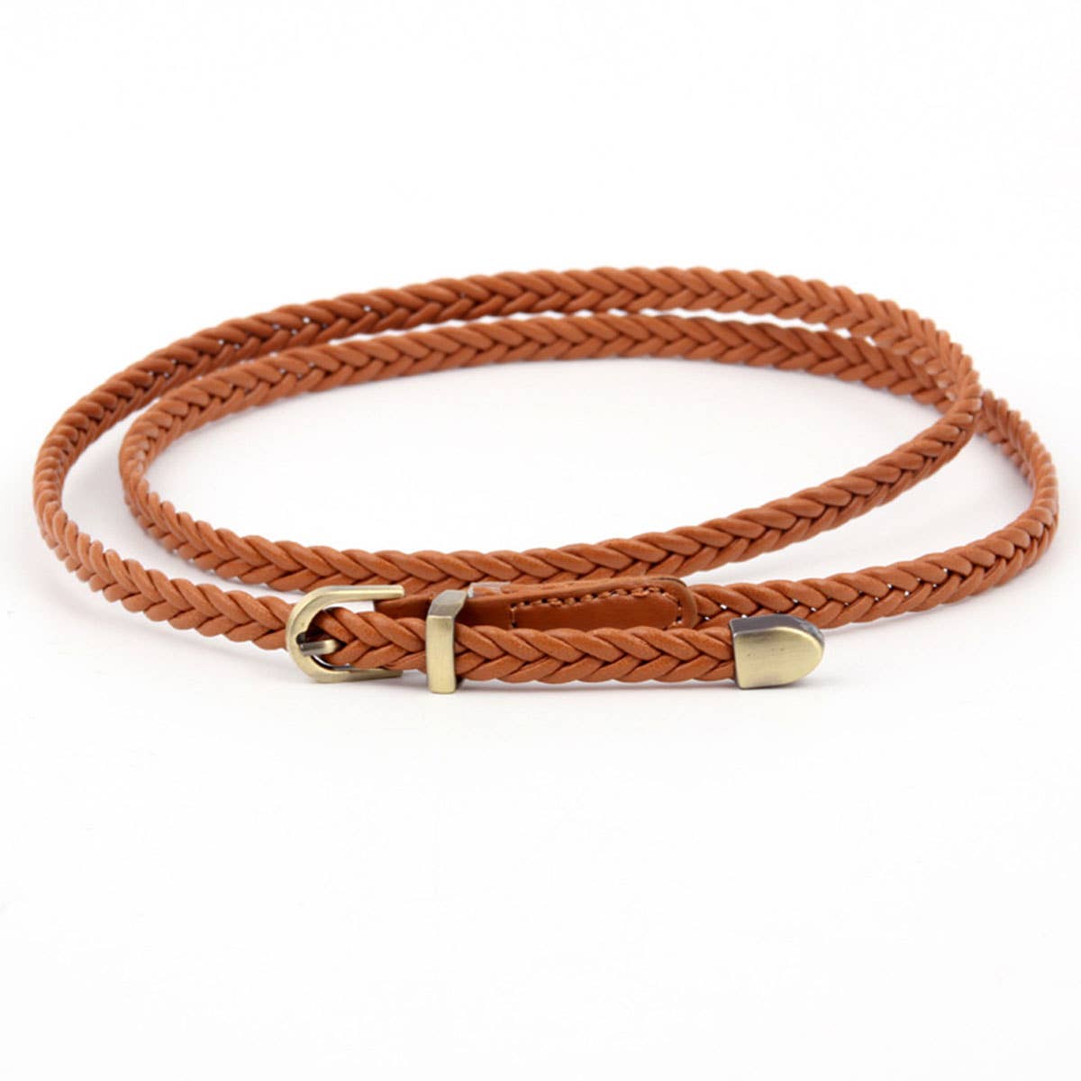 Narrow Braided Belt