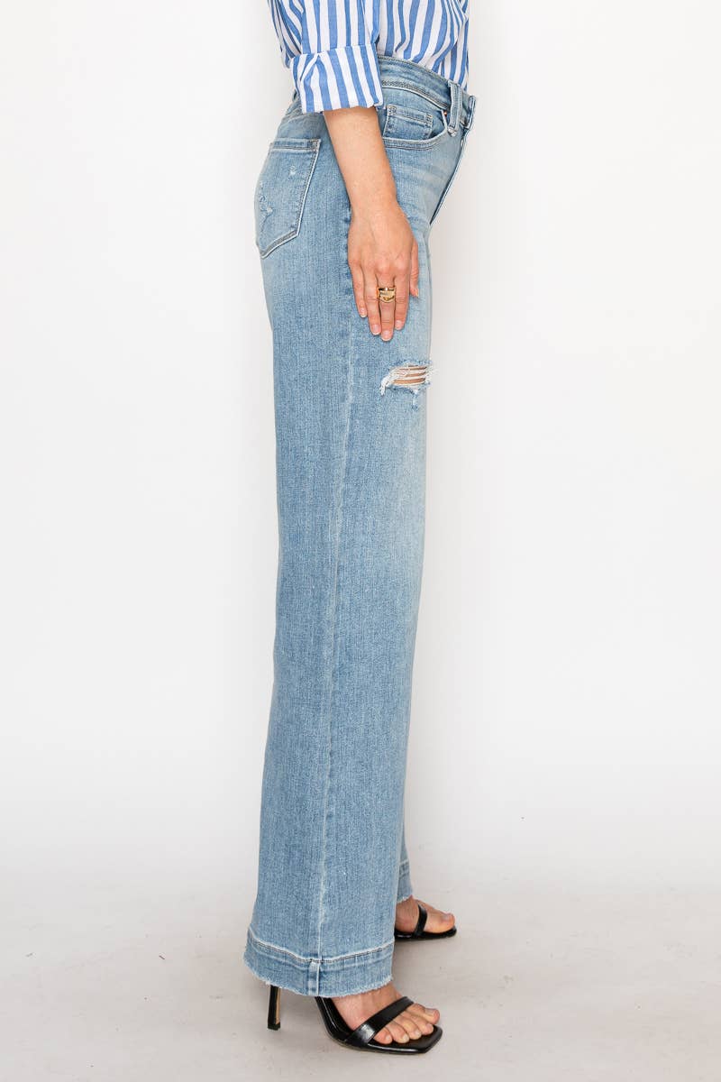 CORSET HIGH RISE MODERN WIDE JEANS