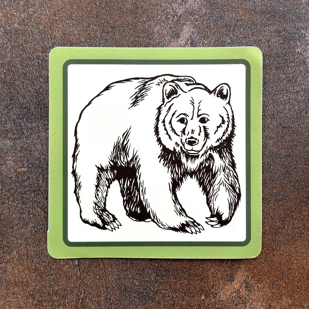 Bear Sticker