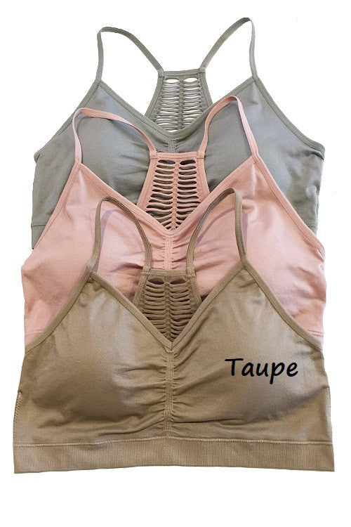 Seamless One Size Racerback Bralette