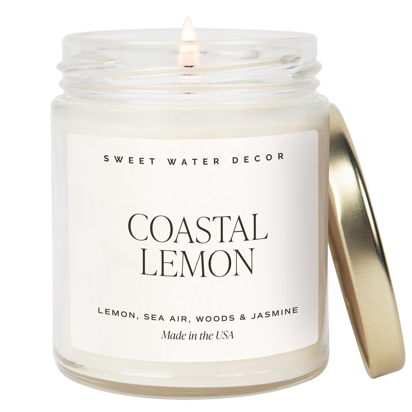 *NEW* Coastal Lemon 9 oz Soy Candle
