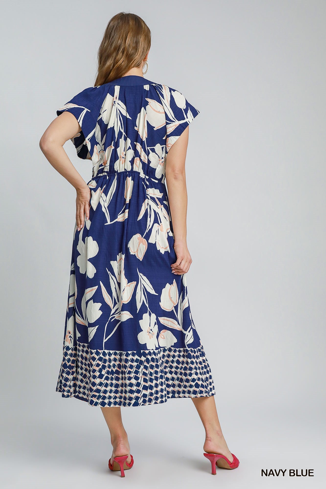 Floral Print Maxi Dress