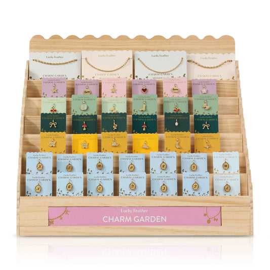 Charm Garden Gold Initial Charms