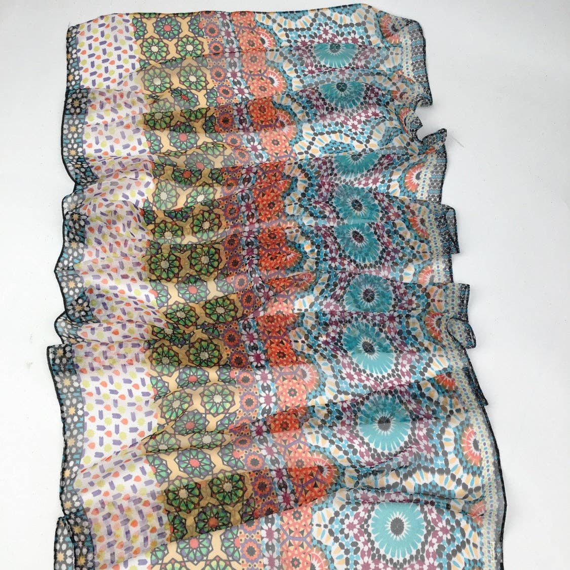 Boho Flowy Thin Scarf - Soft & Breathable