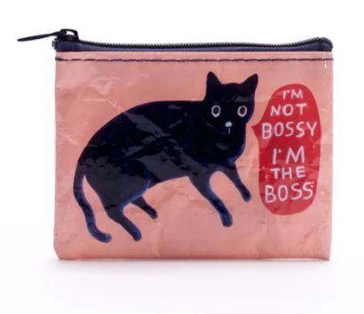 I'm Not Bossy Coin Purse