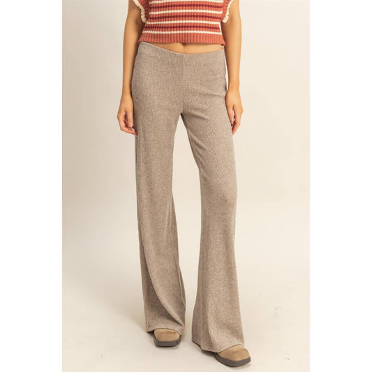 Essential Knit Flare Pants