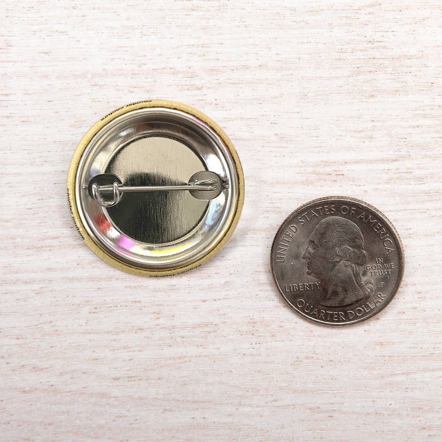 Moose Button Pin