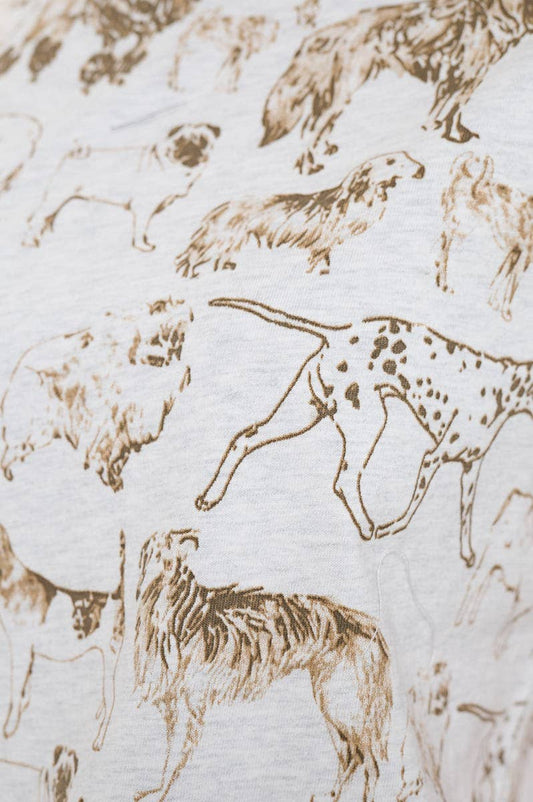 MULTI DOG PRINT T-SHIRT