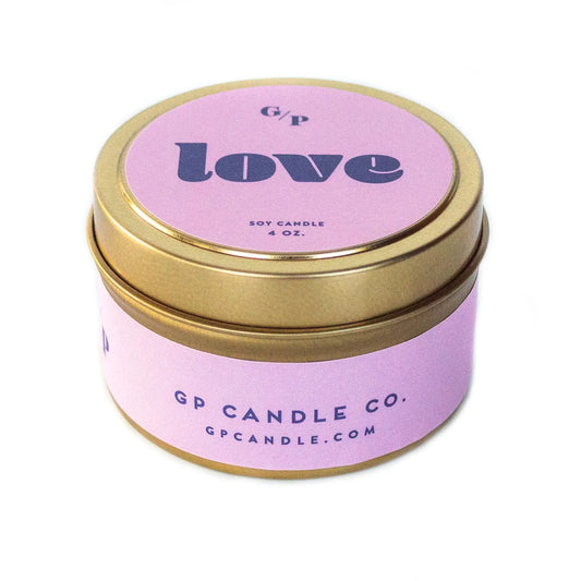 Love 4 oz. Candle Tin