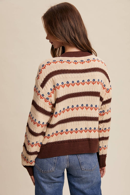 Rustic Knit Cardigan