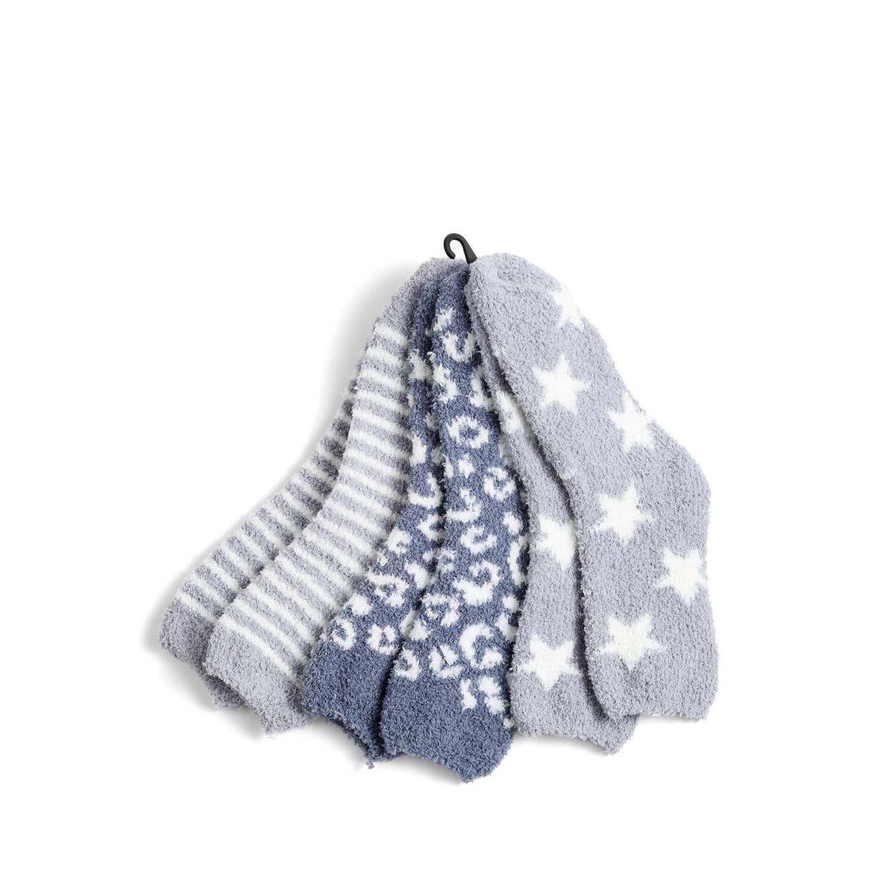 Ladies Fuzzy Socks - 3 pair Set