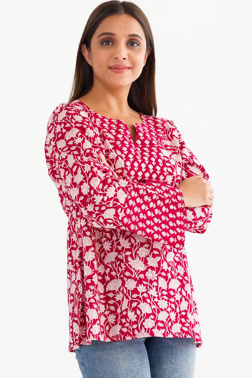 Devani Block Print Tunic
