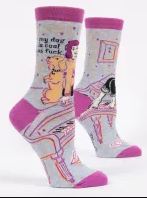 My Dog is Cool as Fuk Crew Socks