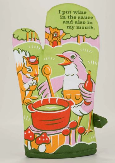 I Put Wine in Everything Oven Mitt