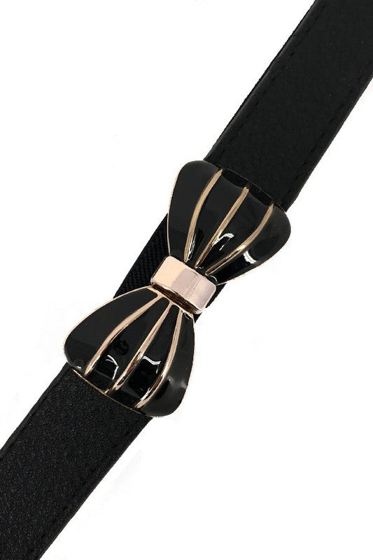 Skinny Bow Belt