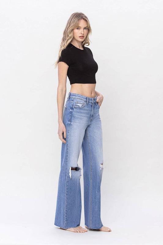 90S VINTAGE HIGH RISE LOOSE FIT JEAN T5948