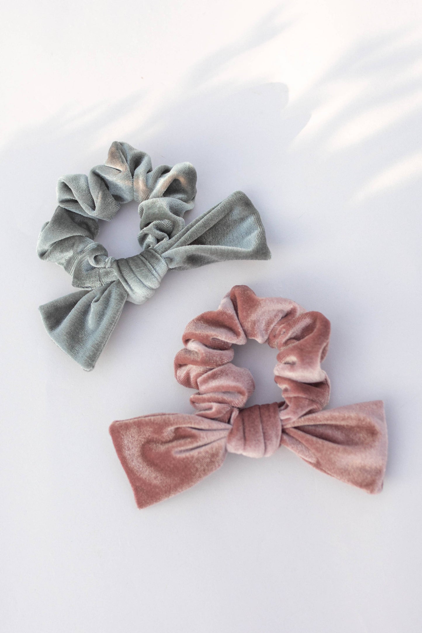 Velvet Bow Scrunchie