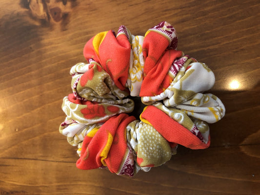 Assorted Patterned Scrunchies