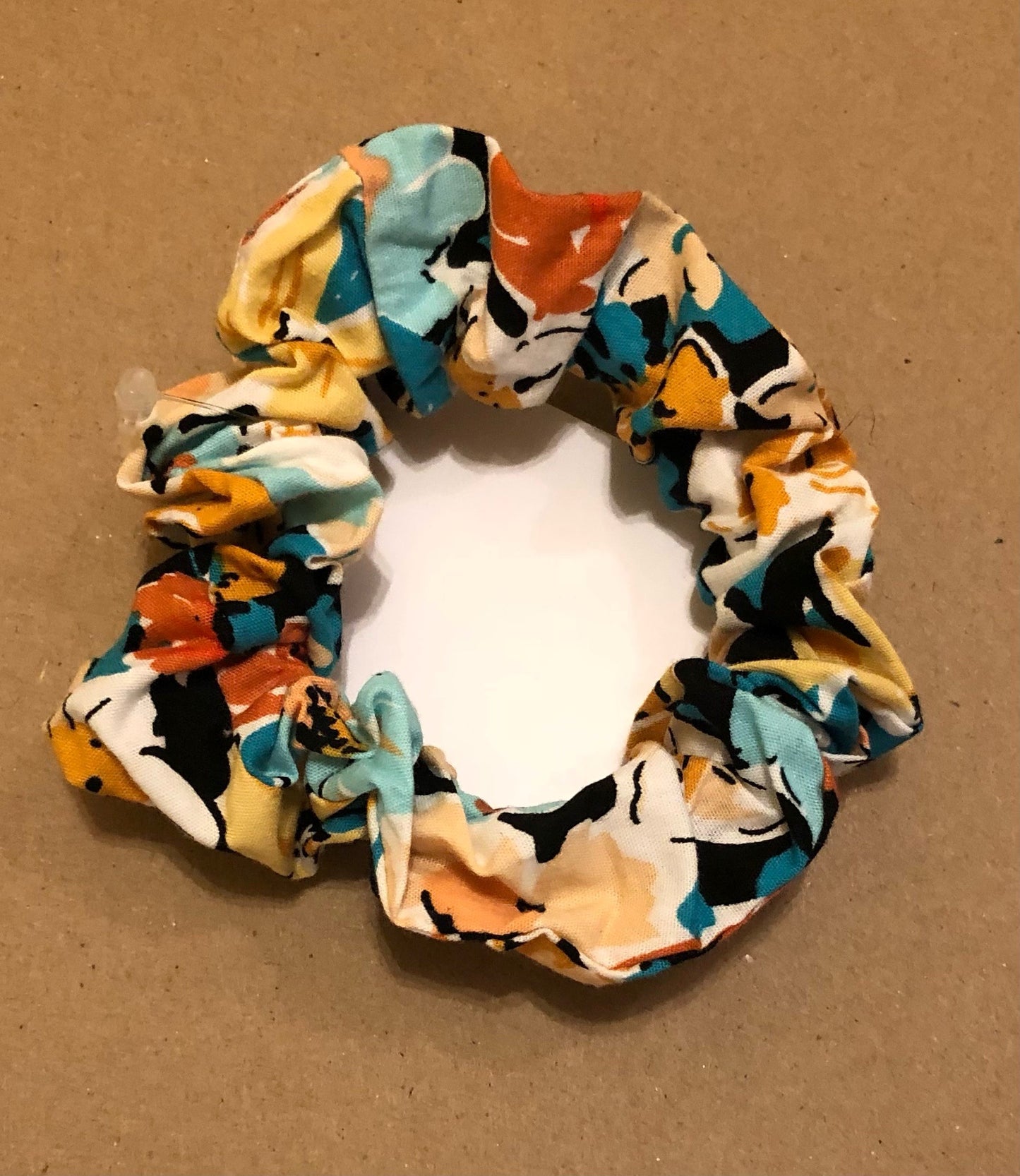 Mixed Bloom Scrunchie