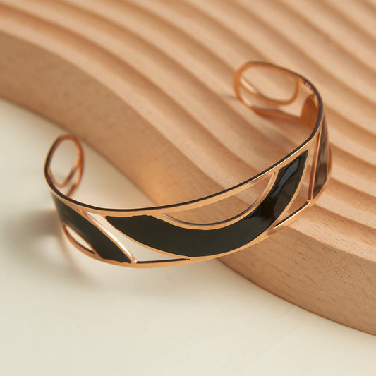 Sale - Hypoallergenic Stainless Steel Semi Circle Bracelet