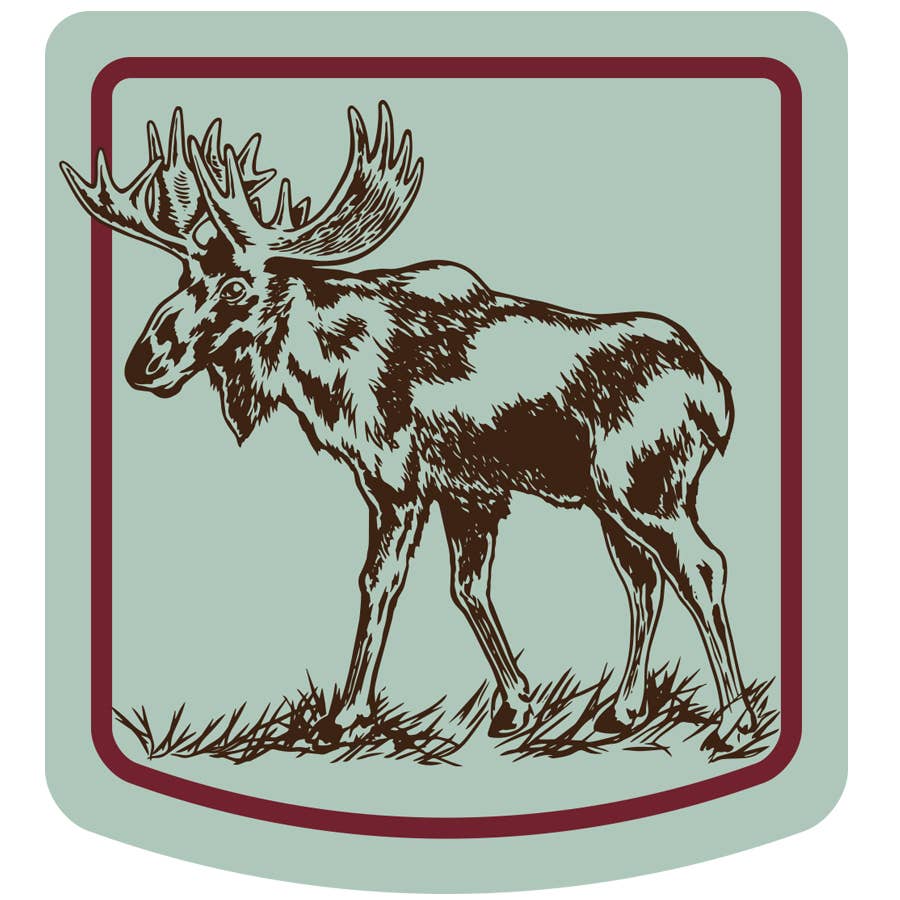 Moose Sticker