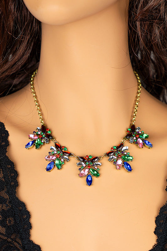 Glass Statement Necklace