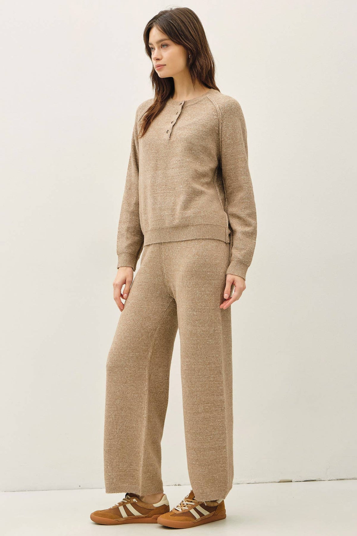 ULTRA COZY WIDE LEG SWEATER PANTS