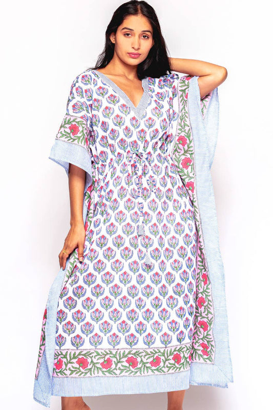 Anjali Block Print Caftans