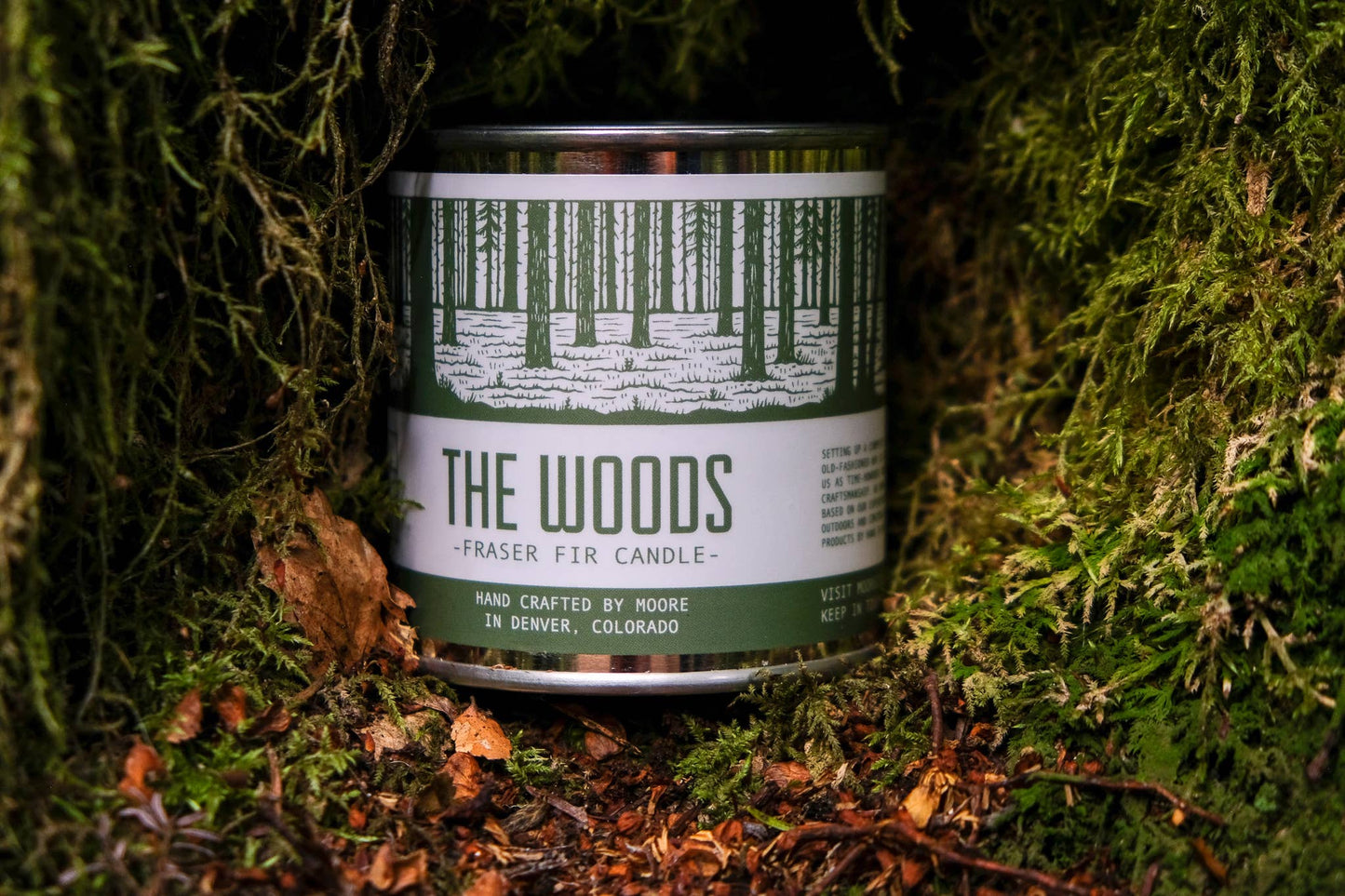 The Woods Candle-1/2 Pint