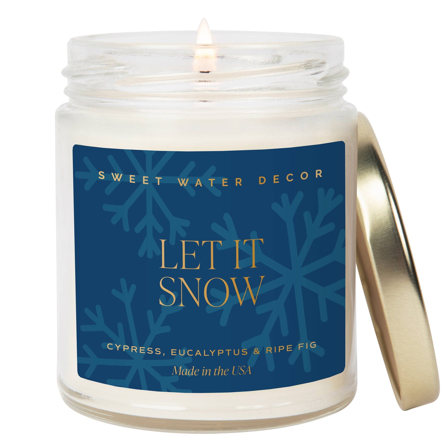 *NEW* Let It Snow 9 oz Soy Candle