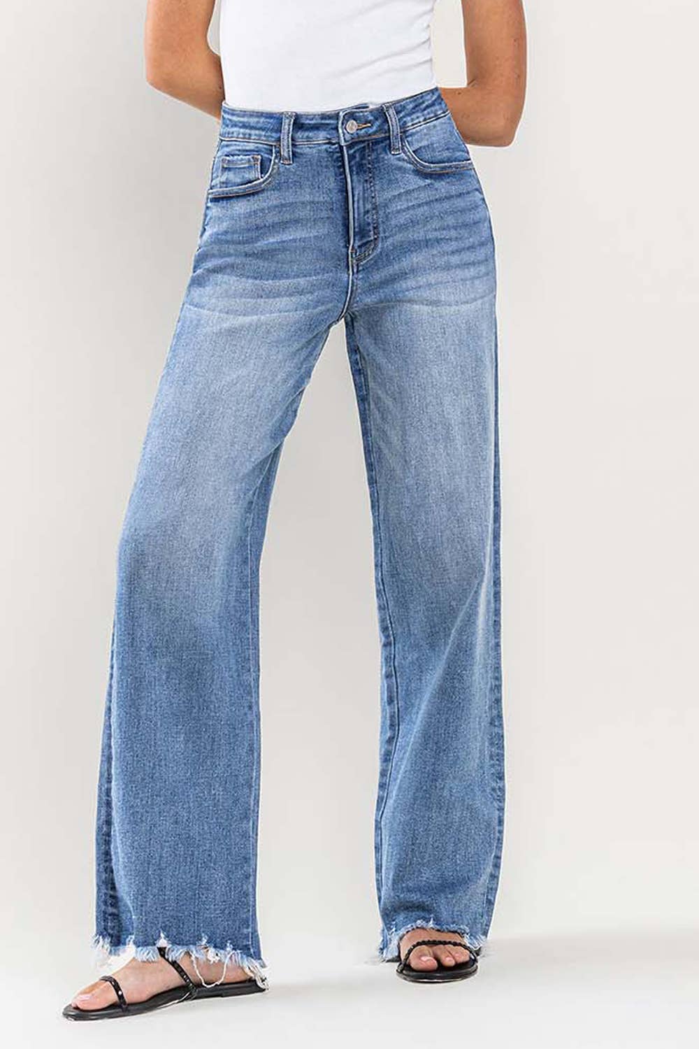 Vintage High Rise Loose Fit Jeans