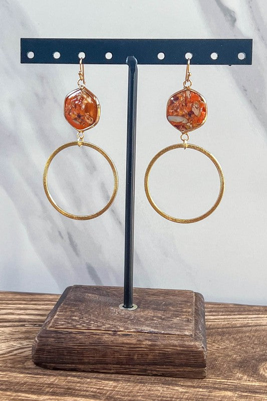 Janet Hoop Earrings