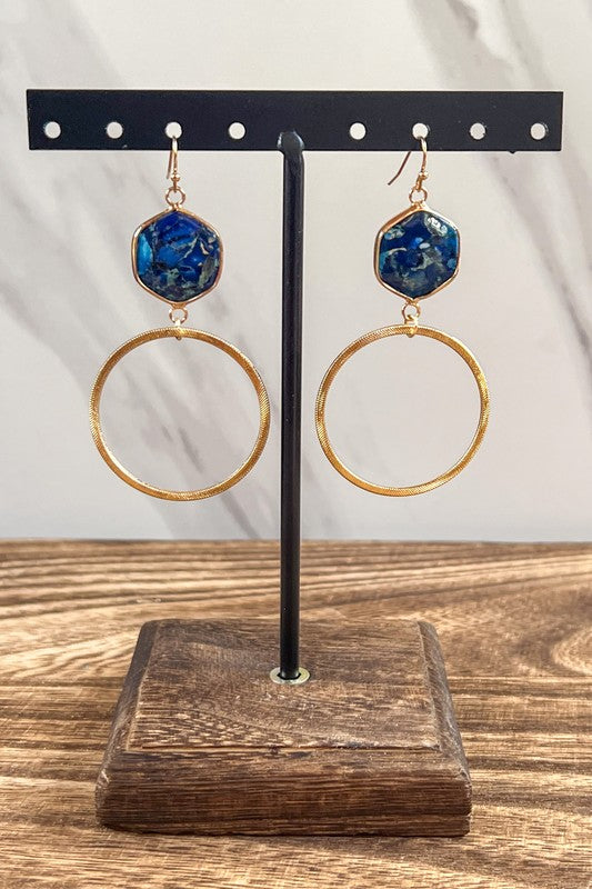 Janet Hoop Earrings