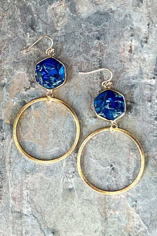 Janet Hoop Earrings