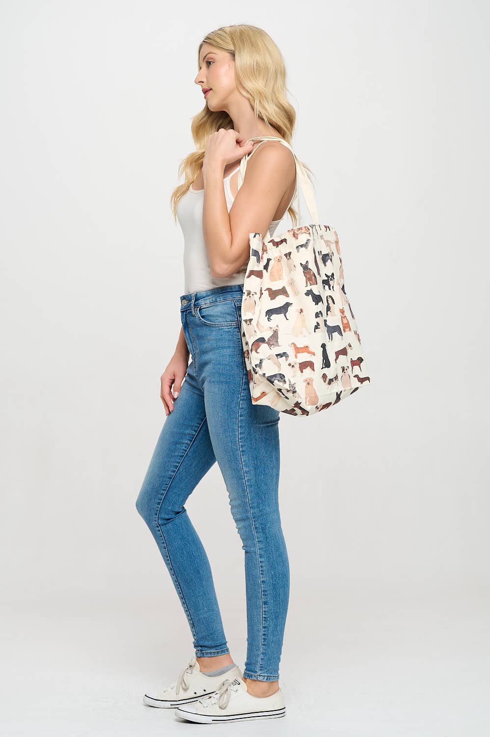 PUPPY PALS PRINT TOTE BAG