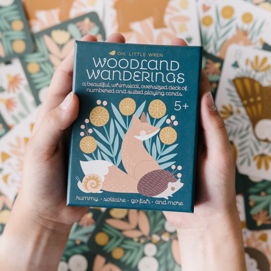 Woodland Animal Deck of Playing Cards