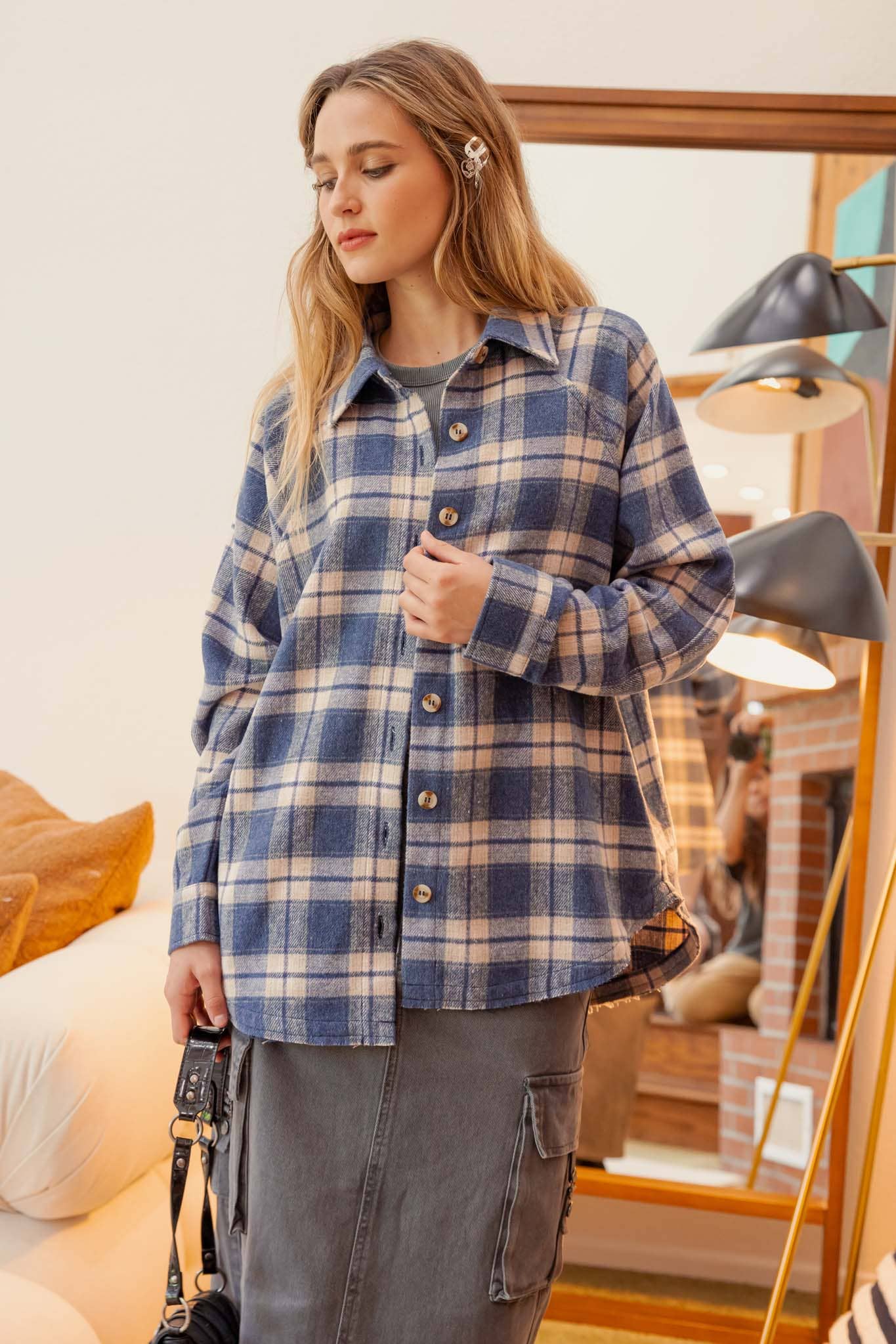 Oversized Flannel Shacket