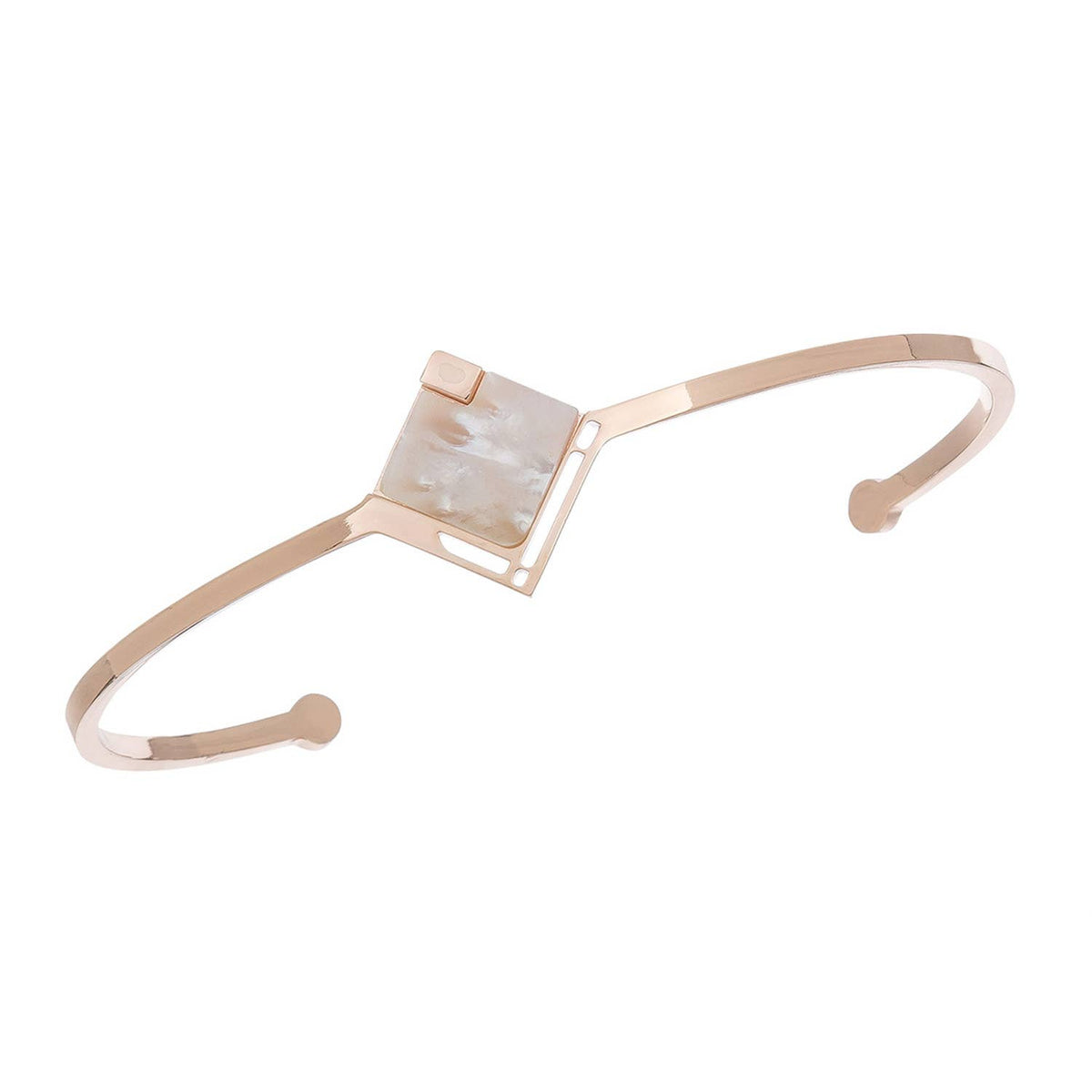 Hypoallergenic Stainless Steel Diamond Shape Bracelet