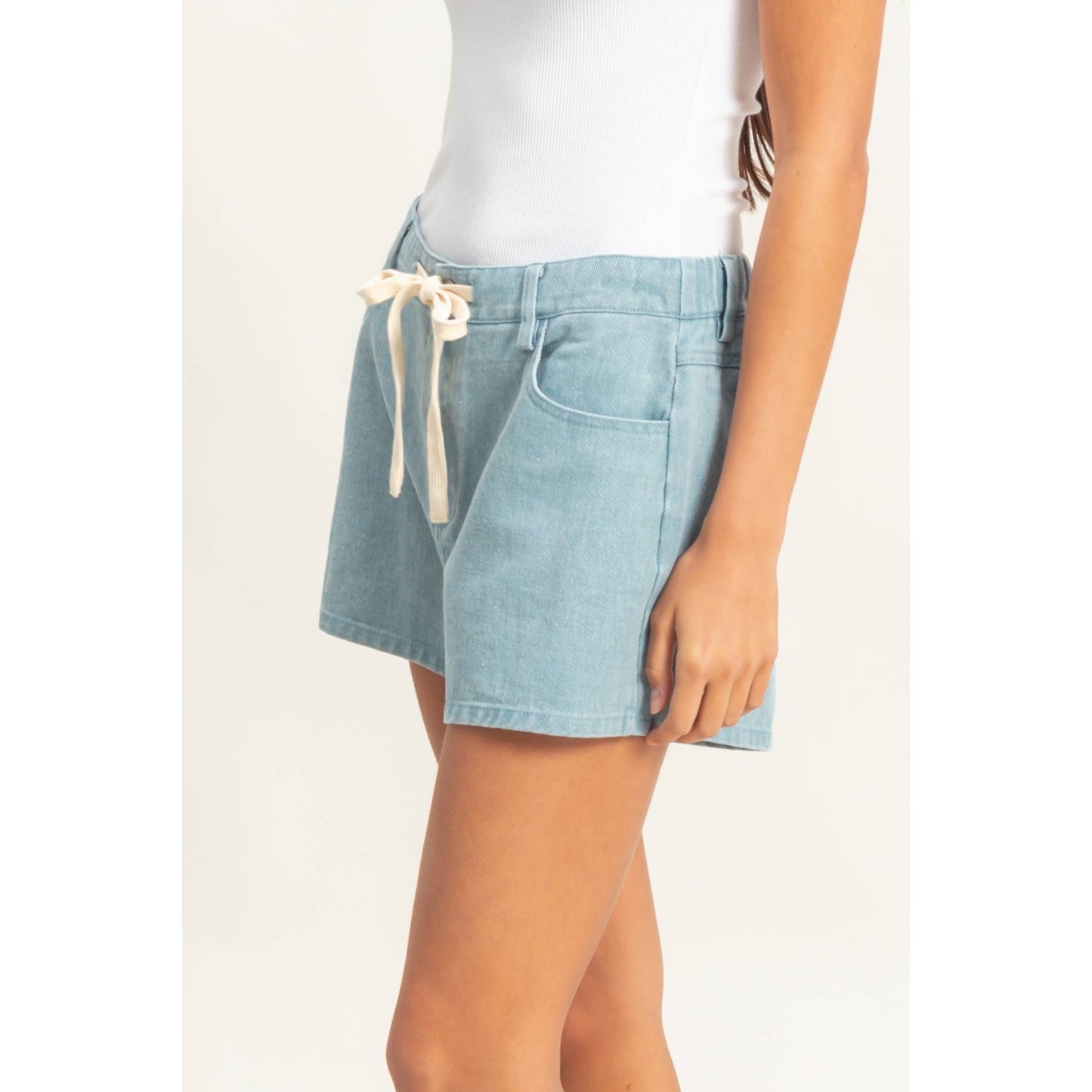 Cute Pocked Detail Summer Shorts